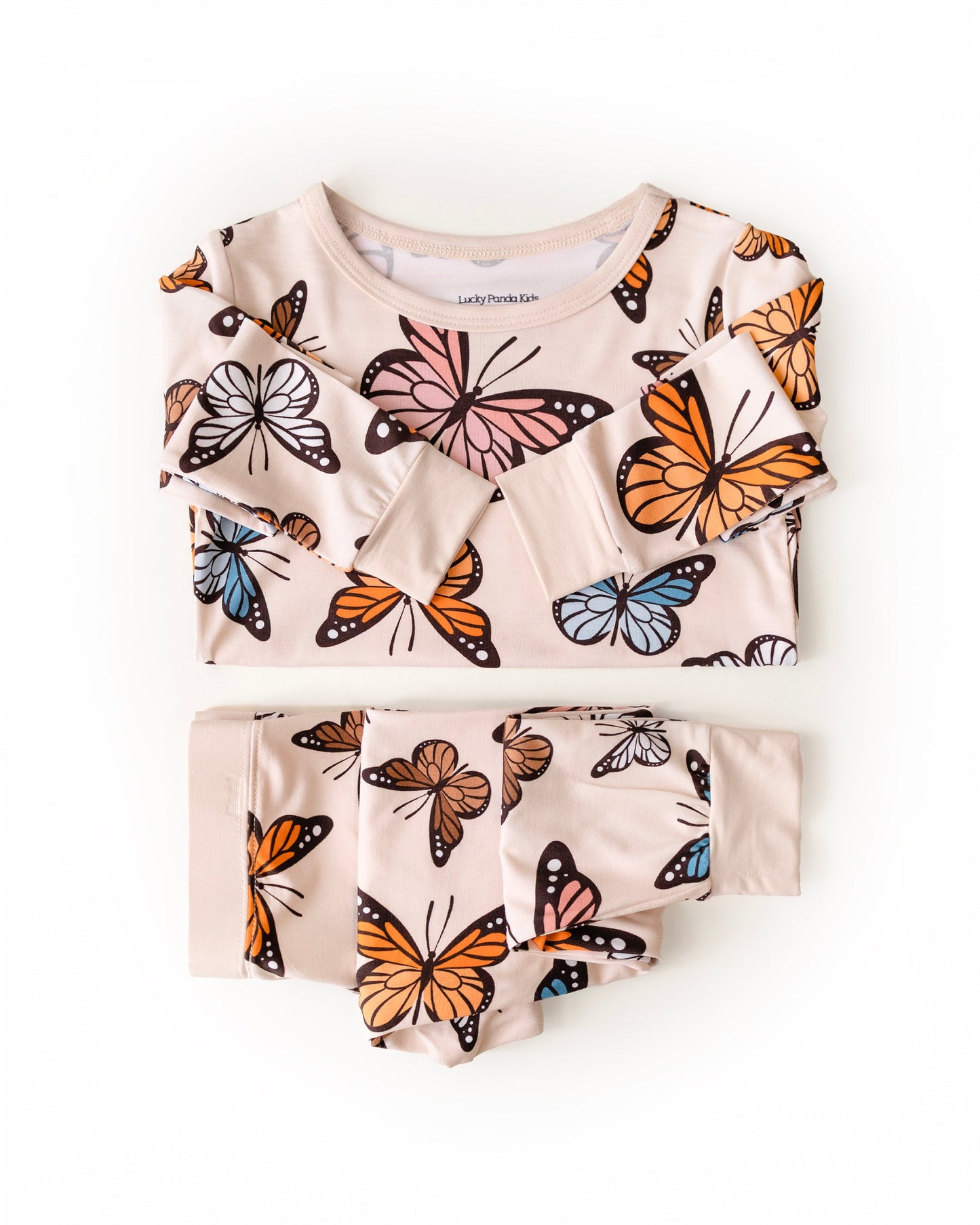 Butterflies Bamboo Two Piece Set