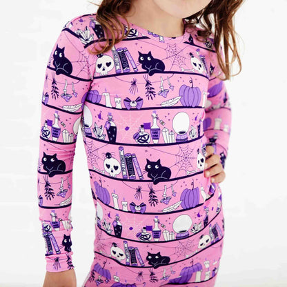 A Drop Of Magic Pajama Set in Pink