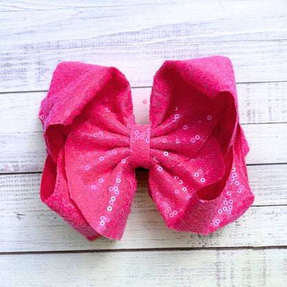 Azalea Sequin Hair Bow