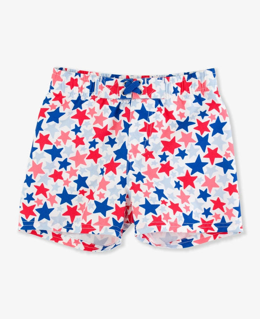 Star Spangled Swim Trunks