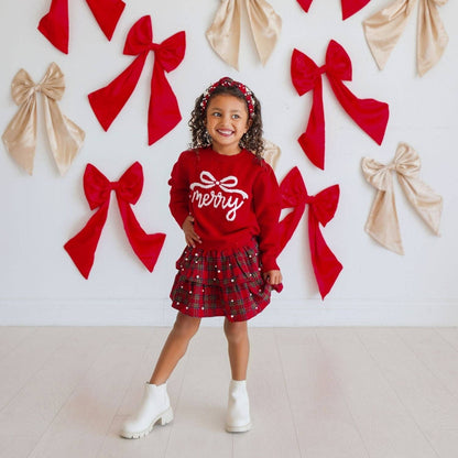 Merry Bow Sweater