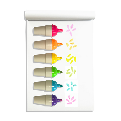 Strawberry Sweet Scoops Neon Highlighters