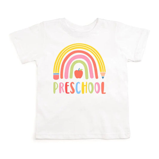 Rainbow Pencil Preschool Tee
