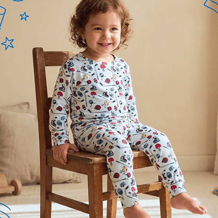 Hockey Bamboo Pajama Set