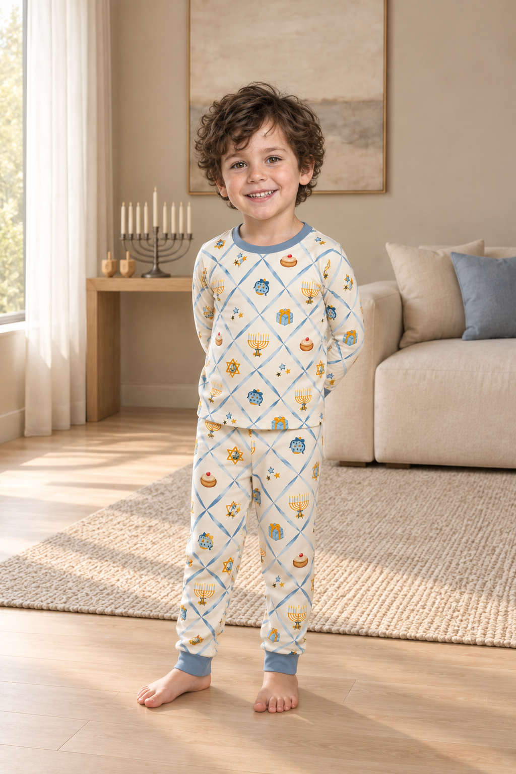 Hanukkah Bamboo Pajama Set