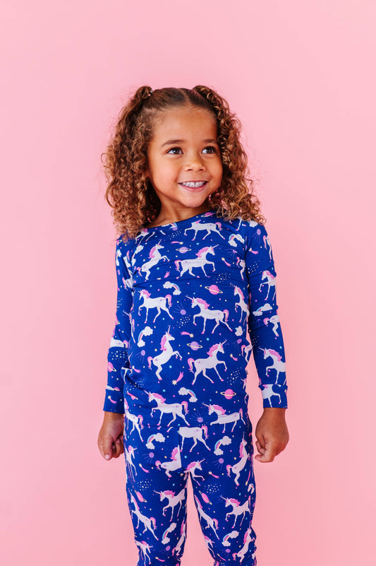 Cosmic Unicorn Bamboo Pajama Set