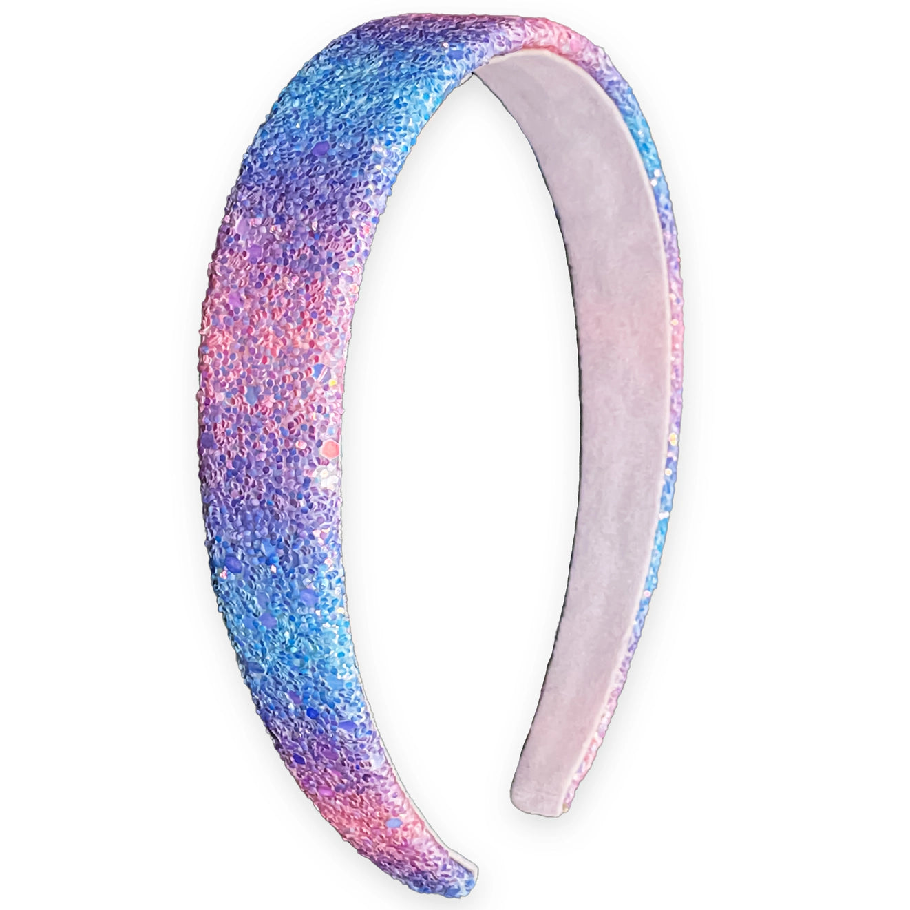 Multi Glitter Tapered Headband