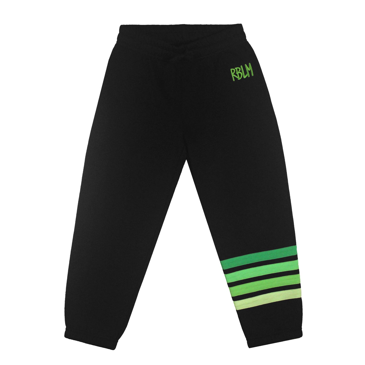 Green Striped Joggers