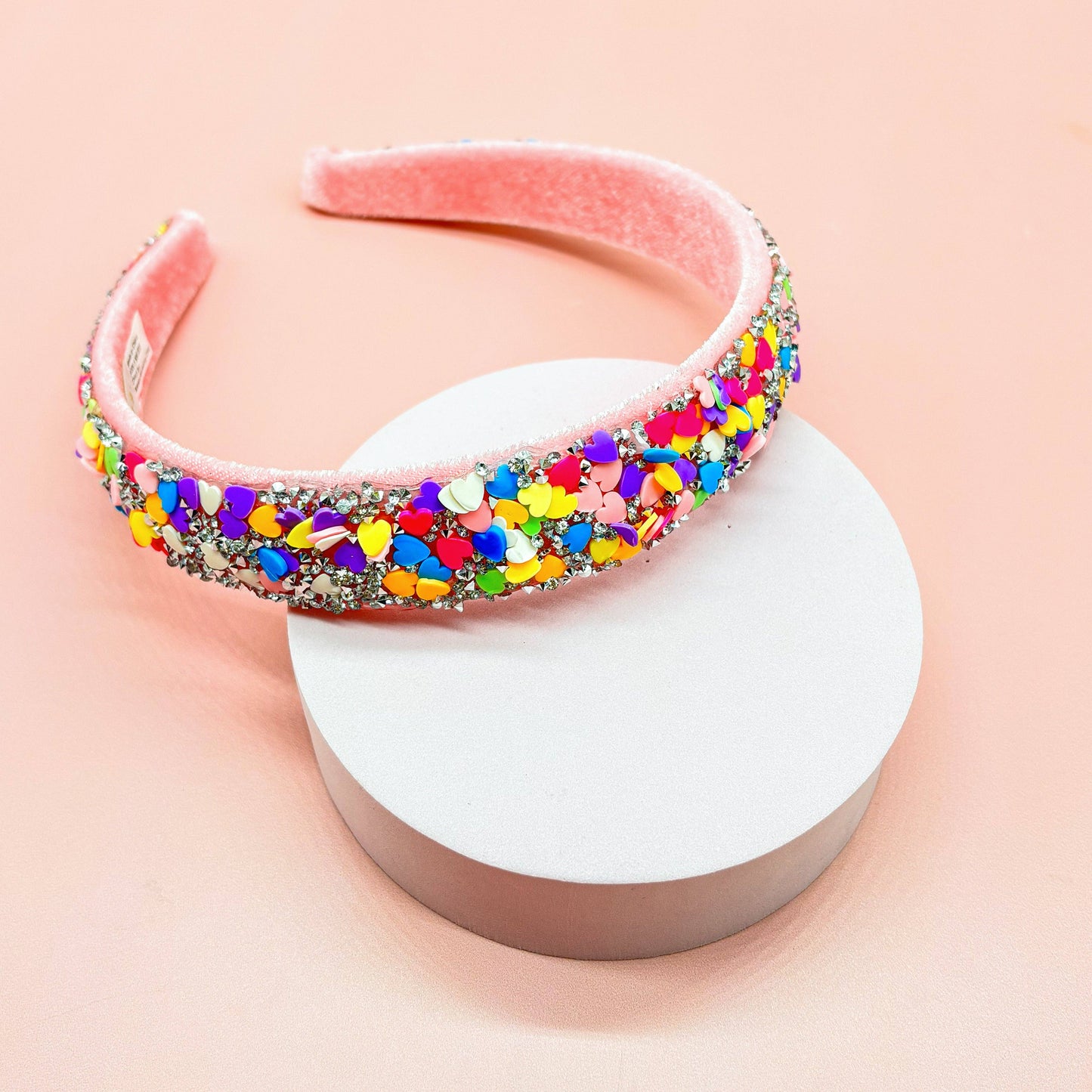 Heart Confetti Headband