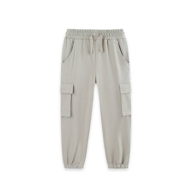 Grey Cargo Sweatpant