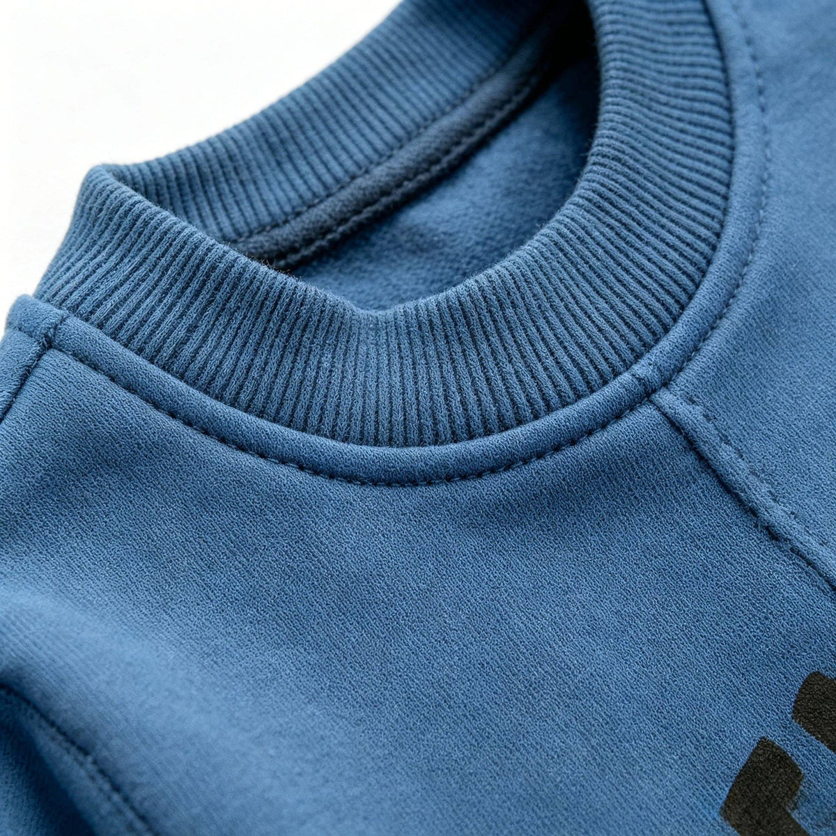 Blue Lightning Bolt Knit Jogger Set