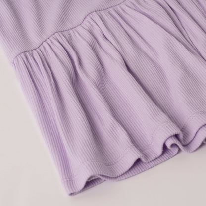 Lilac Ribbed Coco Top