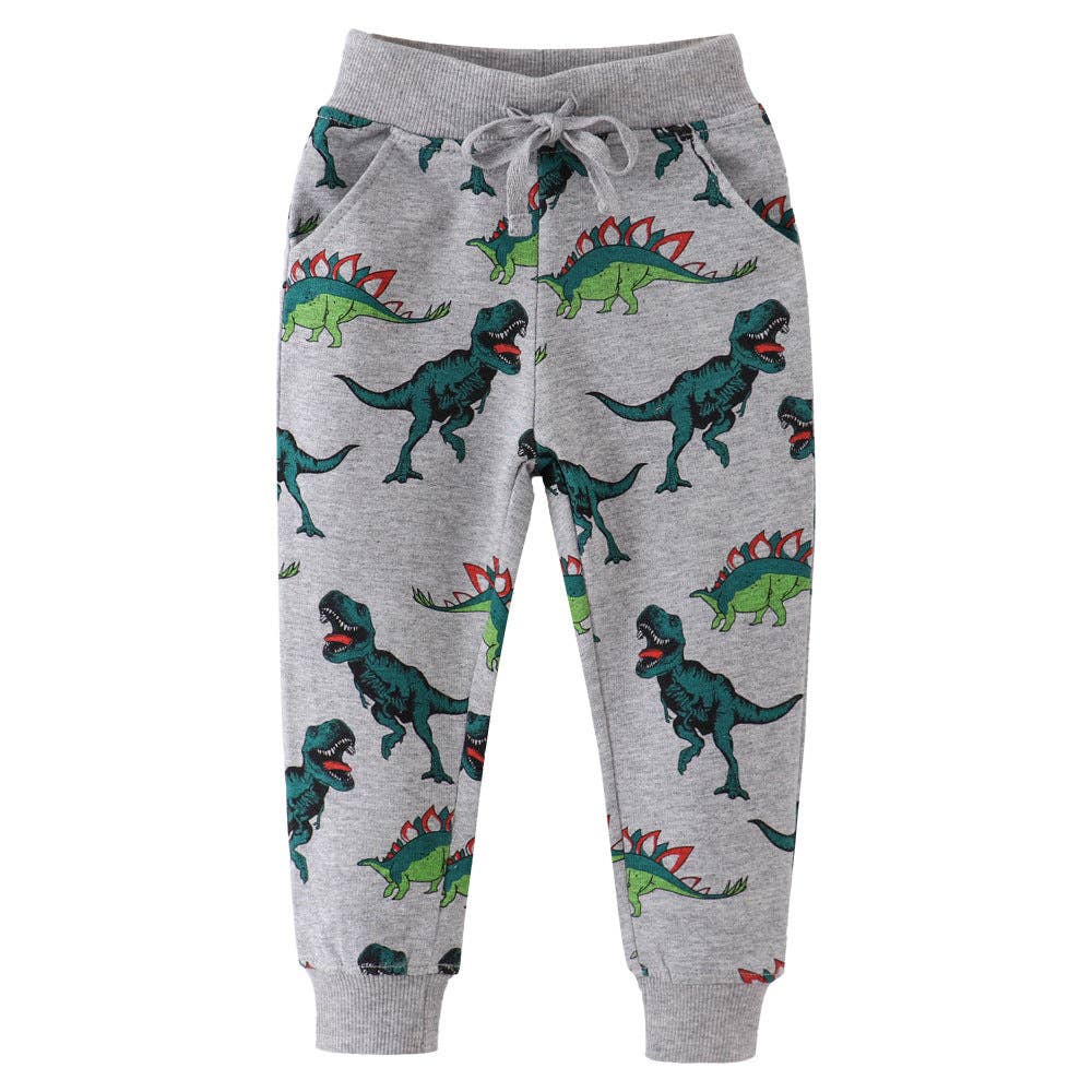 Dino Grey Sweatpant Jogger