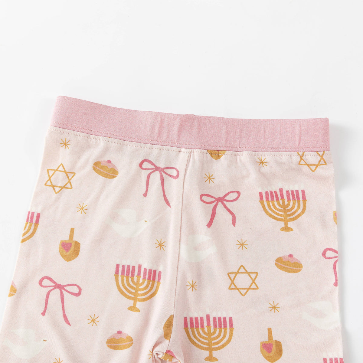 Pretty In Pink Hanukkah Bamboo Pajama Set