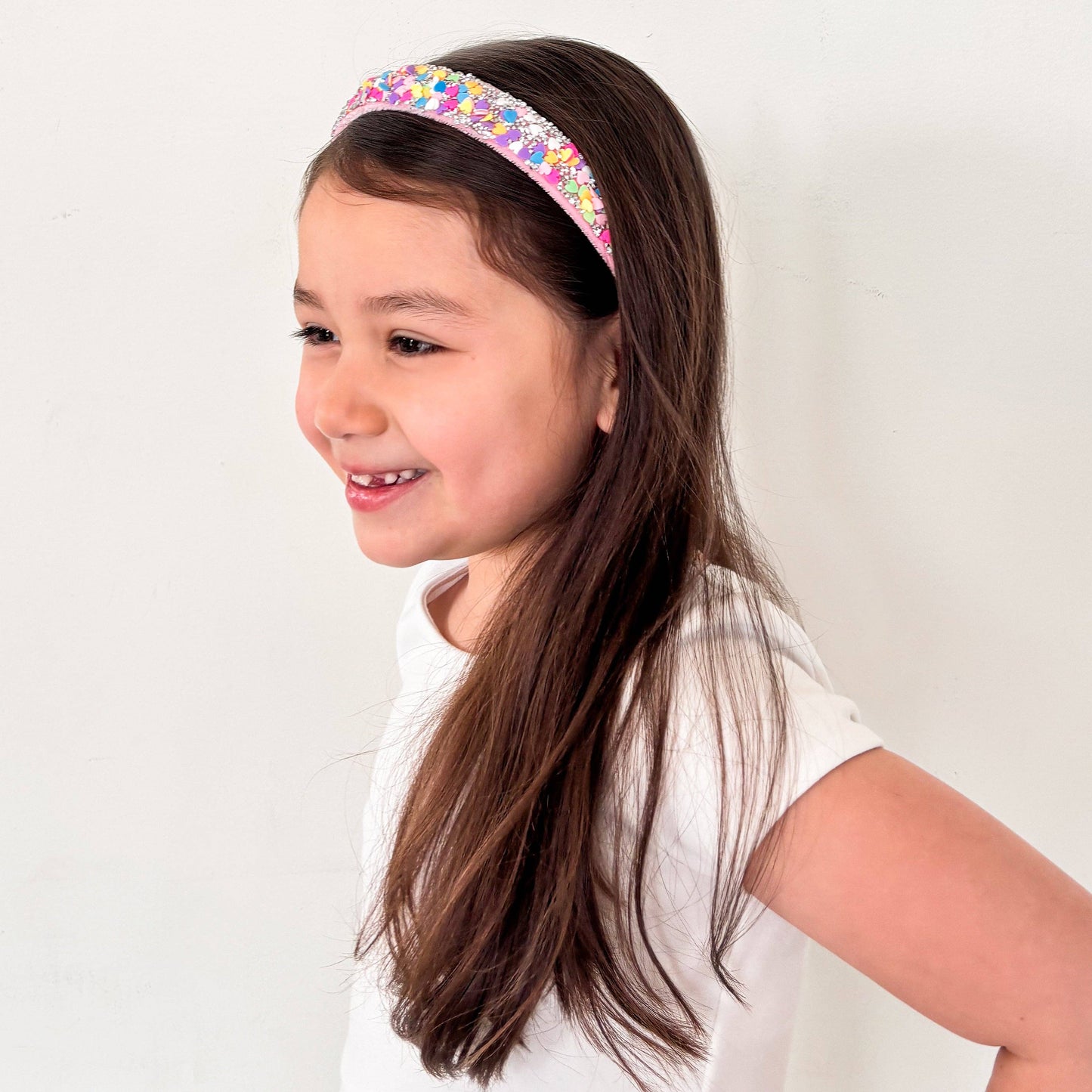 Heart Confetti Headband