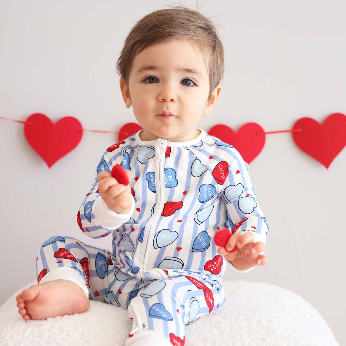 Sweet Like Candy Convertible Zip Romper in Blue