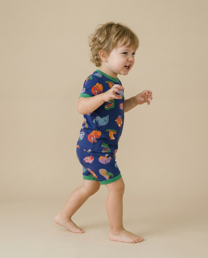 Dino Party S/S Pajama Set