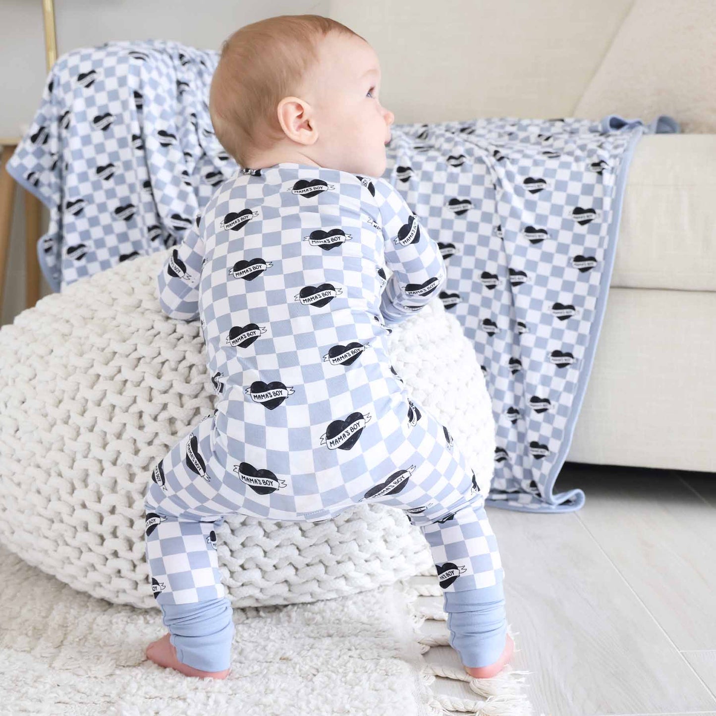 Mama's Boy Convertible Zip Romper