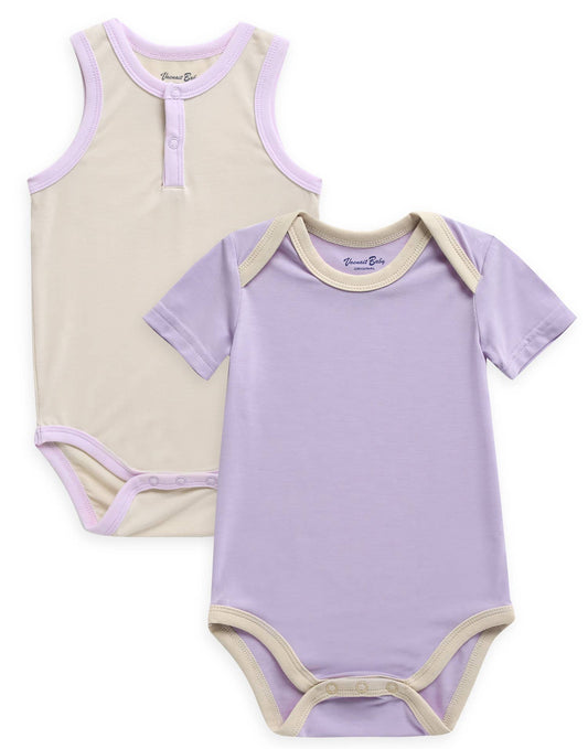 Sand Lavender Jelly Bodysuit Set