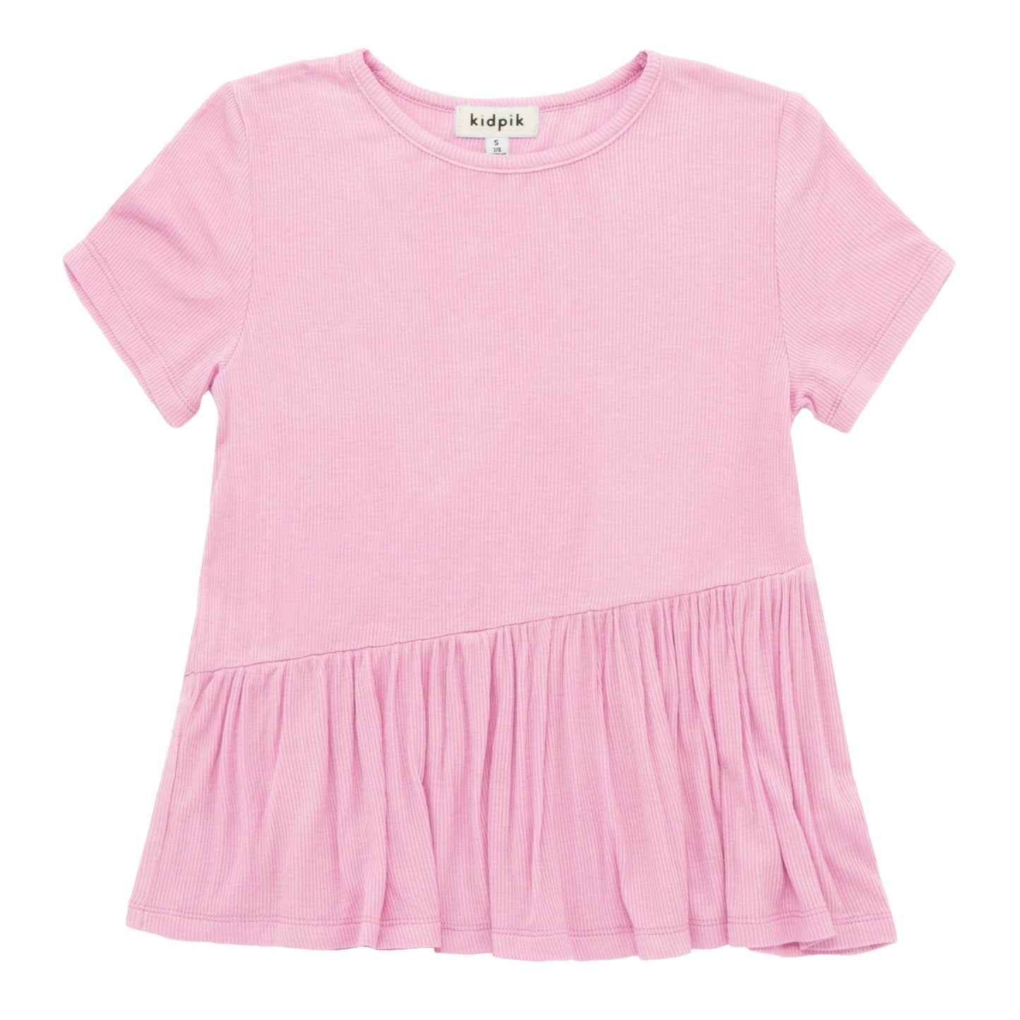 Prism Pink Ribbed Coco Top