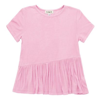 Prism Pink Ribbed Coco Top