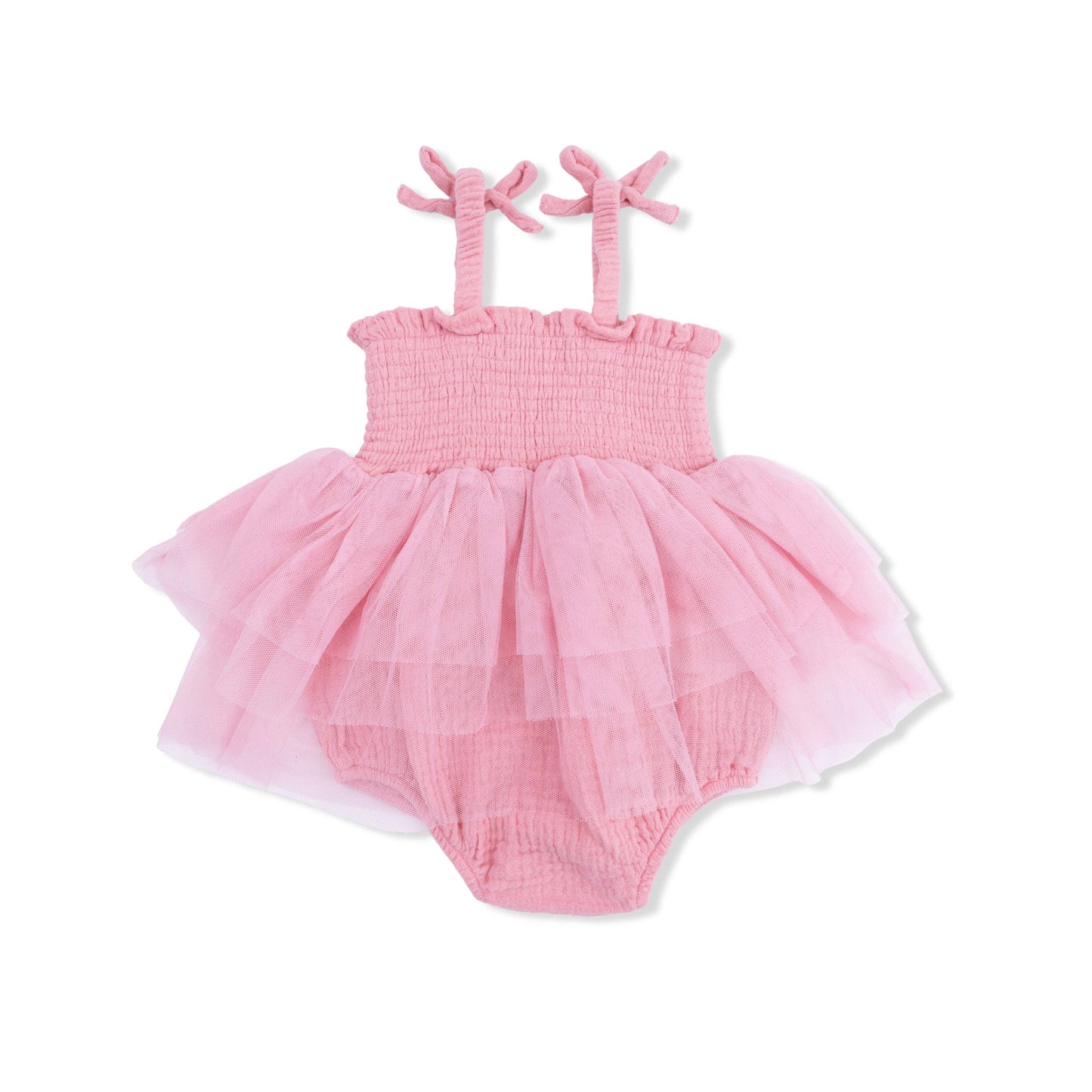 Poignant Pink Muslin Tutu Bubble