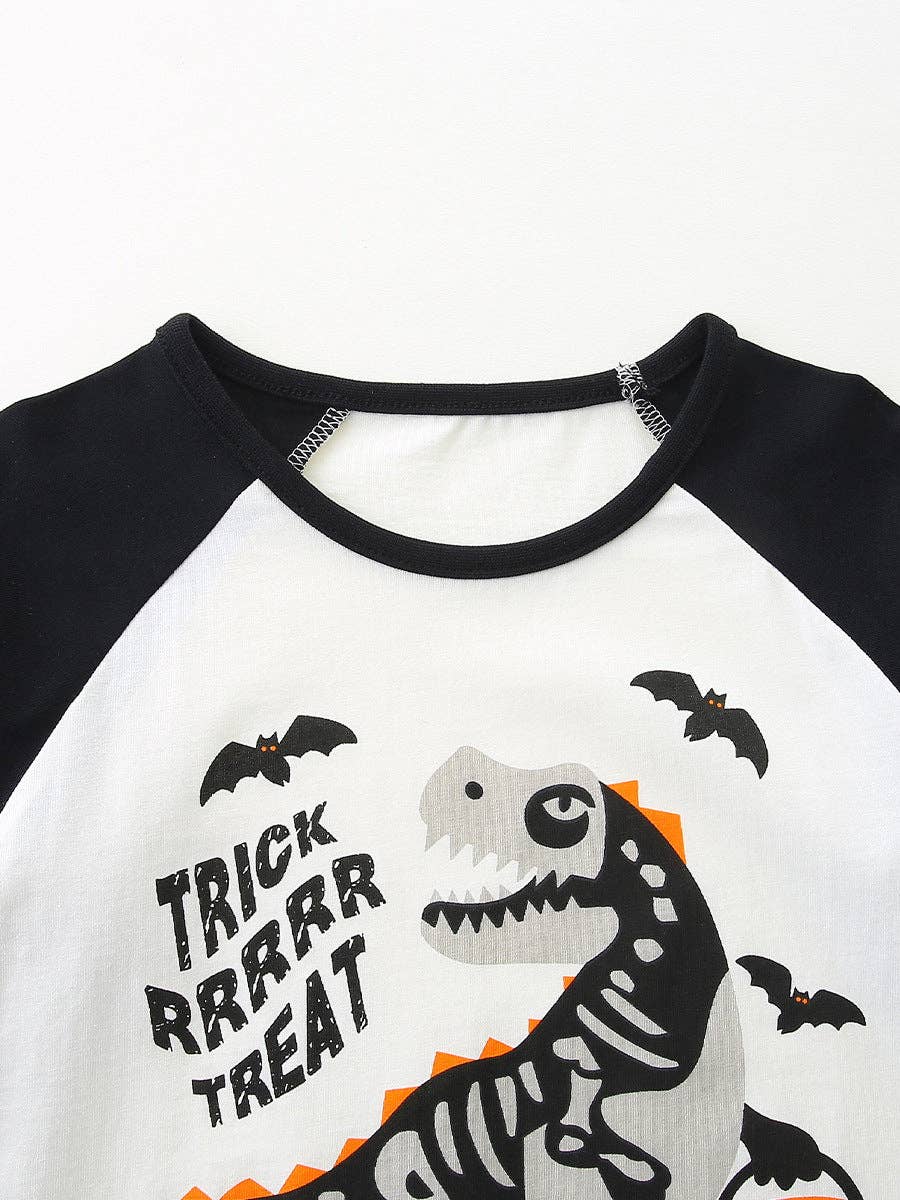 Trick RRRRR Treat Dino L/S Shirt