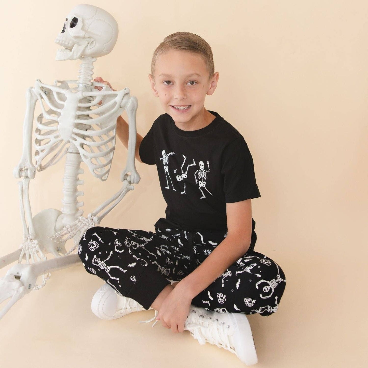 Glow In The Dark Silly Skelly T-Shirt