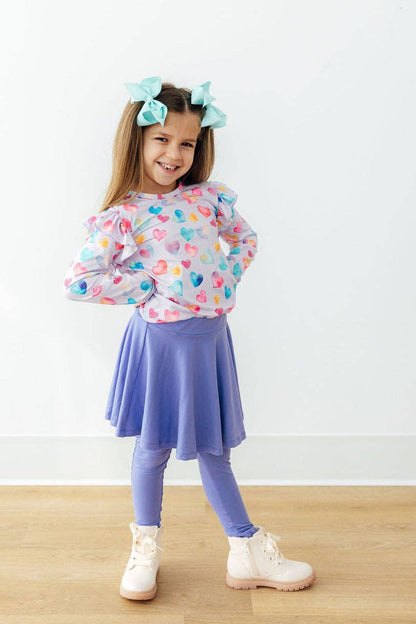 Periwinkle Twirl Skegging