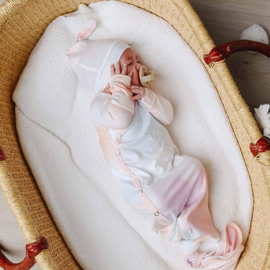 Nova Newborn Knotted Gown