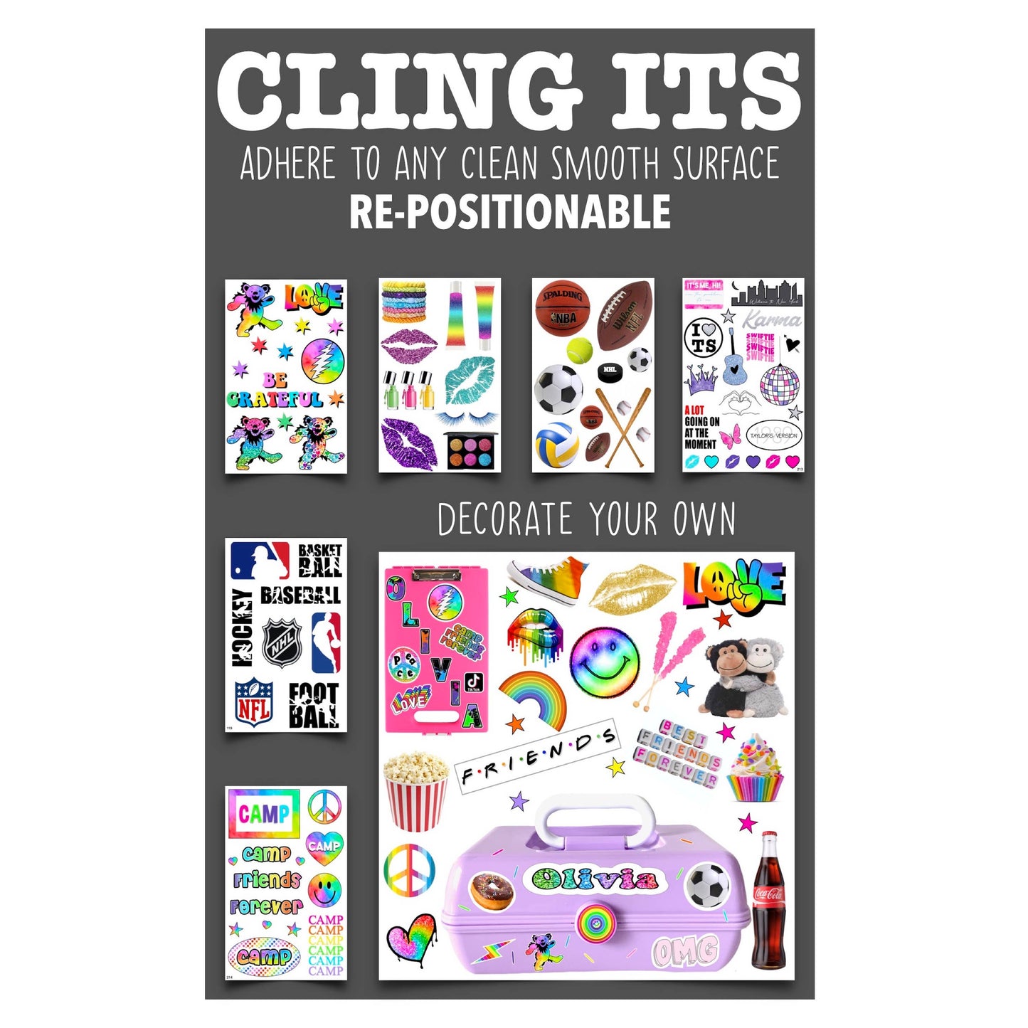 Cling It - Stardust Sticker