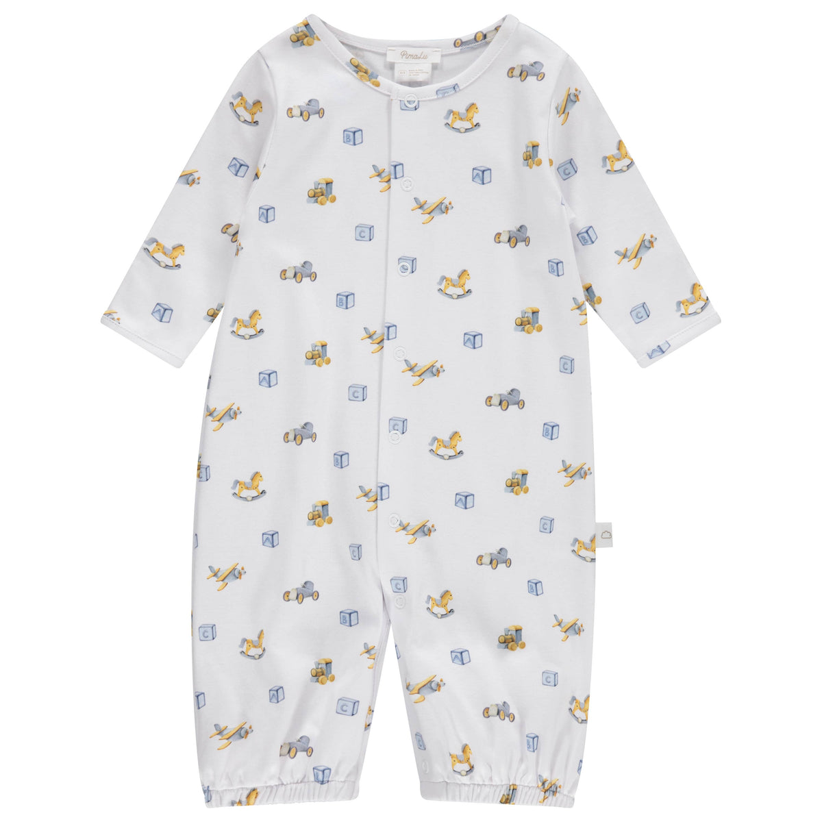 Wood Toys Cotton Coverter Gown + Hat Set