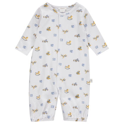 Wood Toys Cotton Coverter Gown + Hat Set
