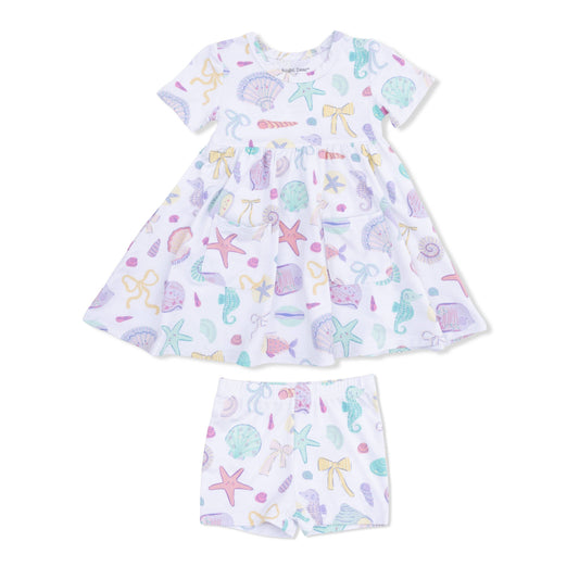 Beach Days Twirly Dress + Short Set