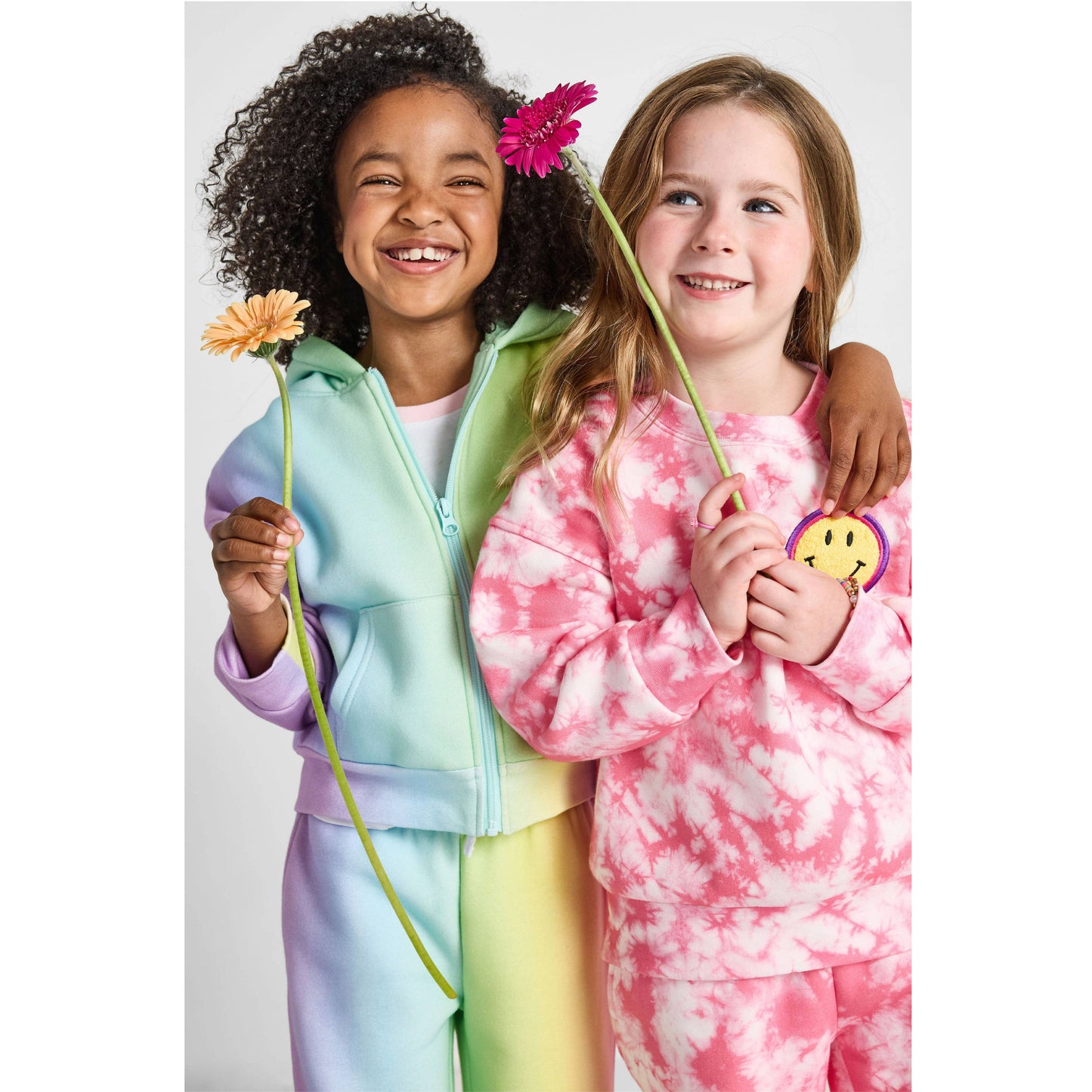 Rainbow Zip-Up Hoodie