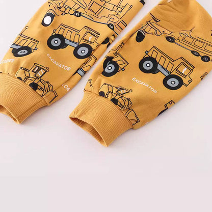 Yellow Trucks Sweatpant Jogger