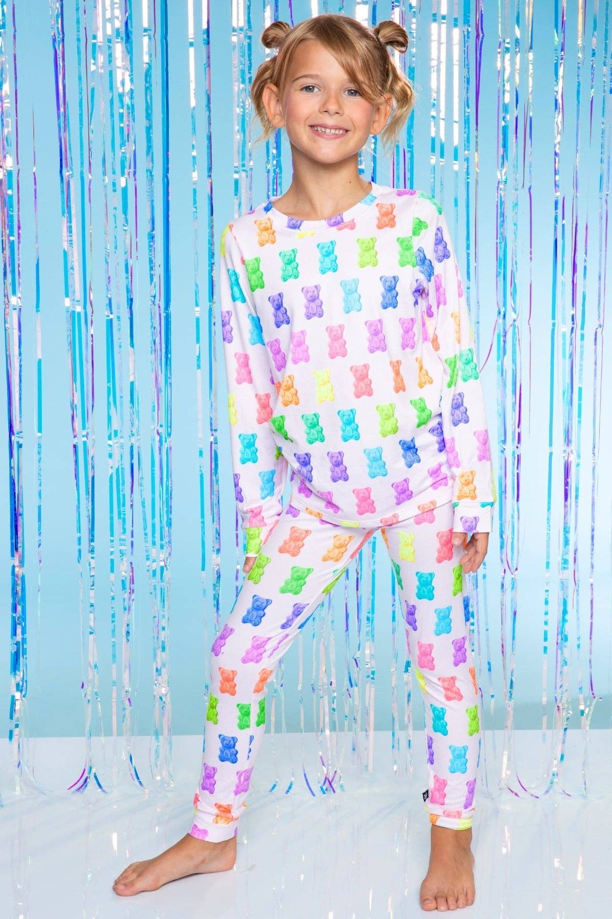 Gummy Bear Simply Soft Long Sleeve Crew & Slim Lounge Bottom