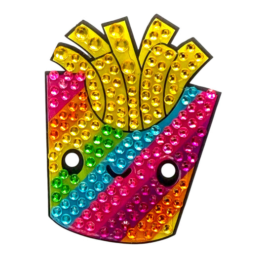 Rainbow Fries Sticker