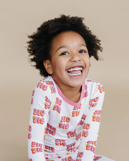 Big Sis Bamboo Pajama Set