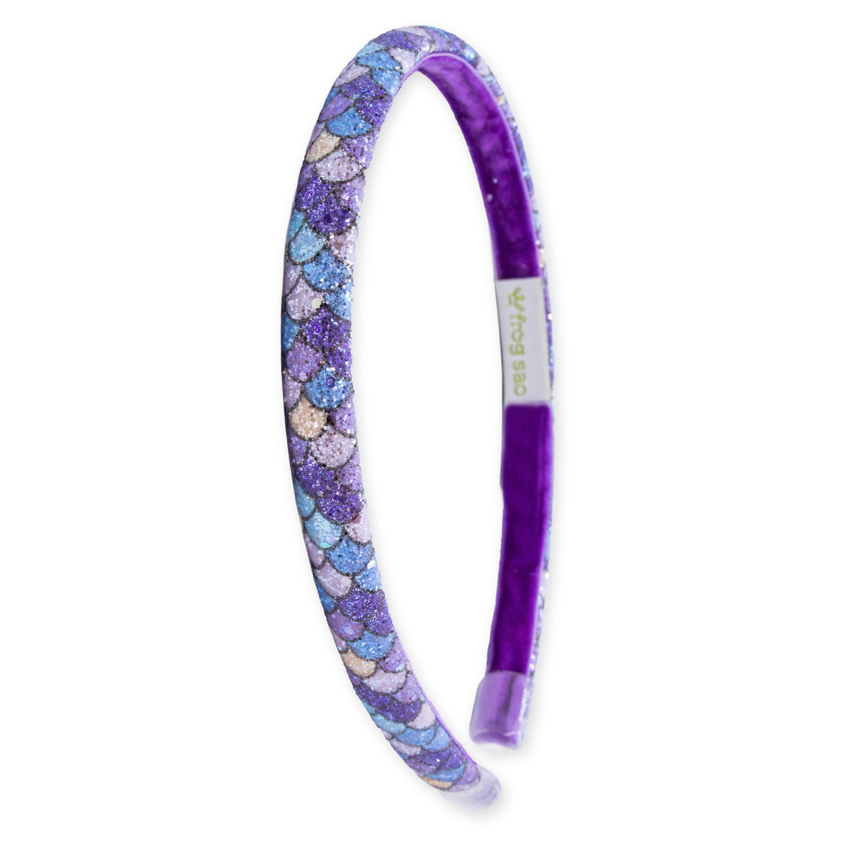 Purple Mermaid Thin Headband