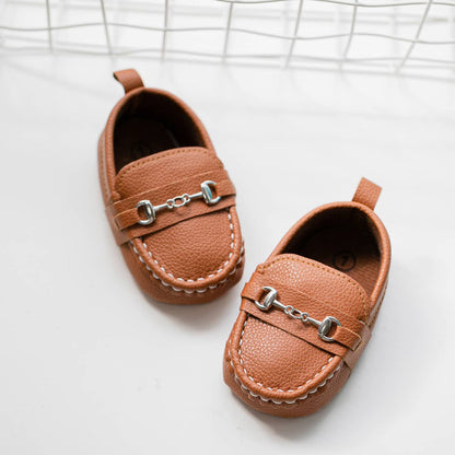 Brown Baby Loafers