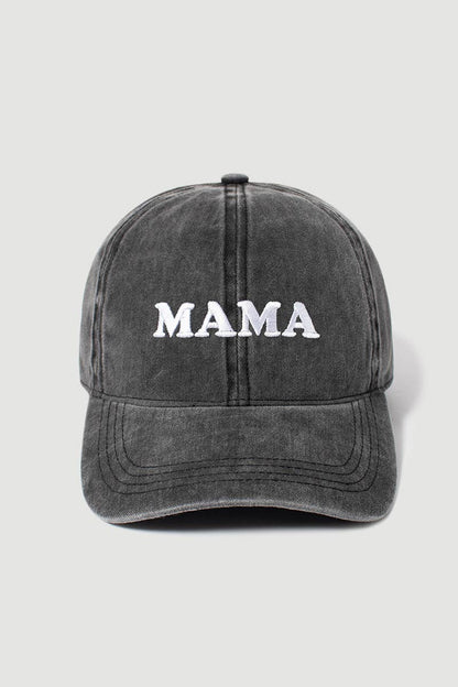 MAMA Lavender Washed Baseball Hat