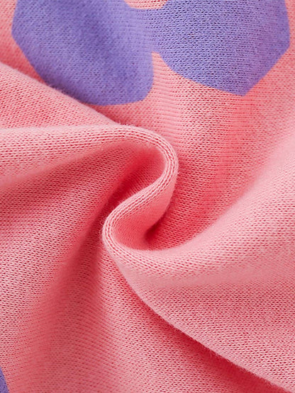 Purple Poppy Peachy Sweatshirt