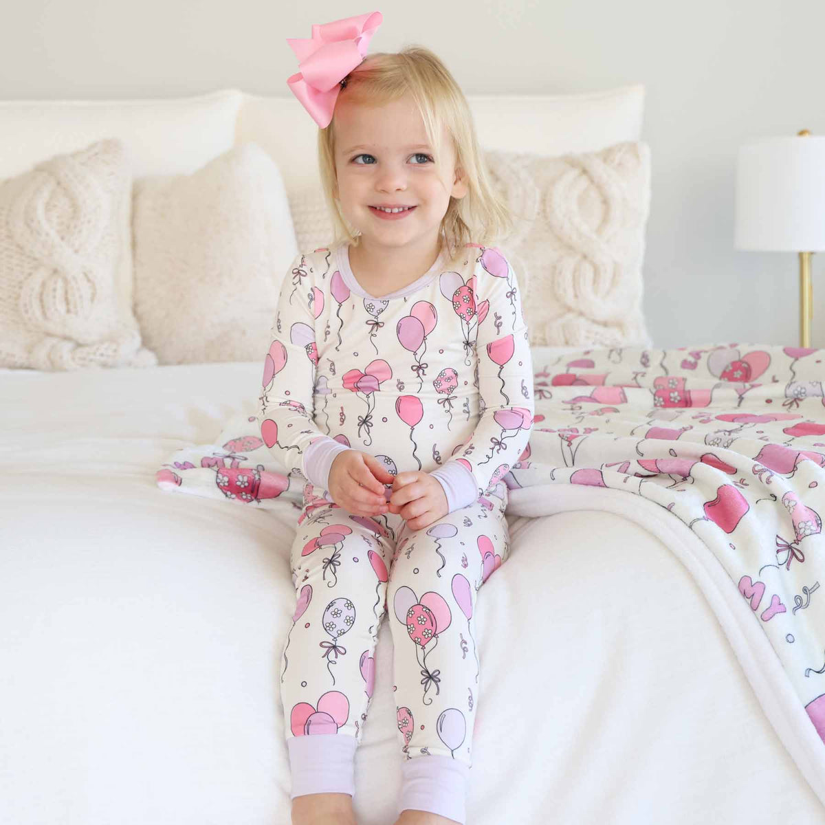 Party Time Pink Pajama Set