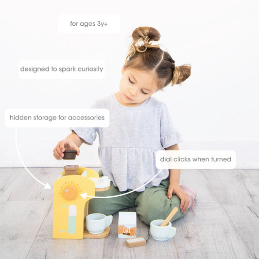 Barista In Training Wooden Toys Set