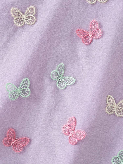 3D Butterfly Lilac Tee