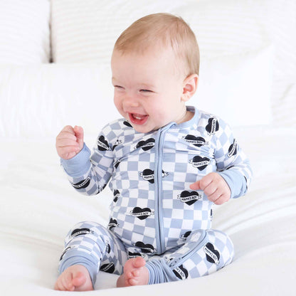 Mama's Boy Convertible Zip Romper
