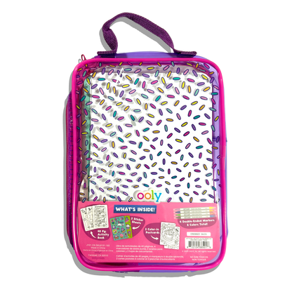 Activity & Coloring Kit - Unicorn Candy Town