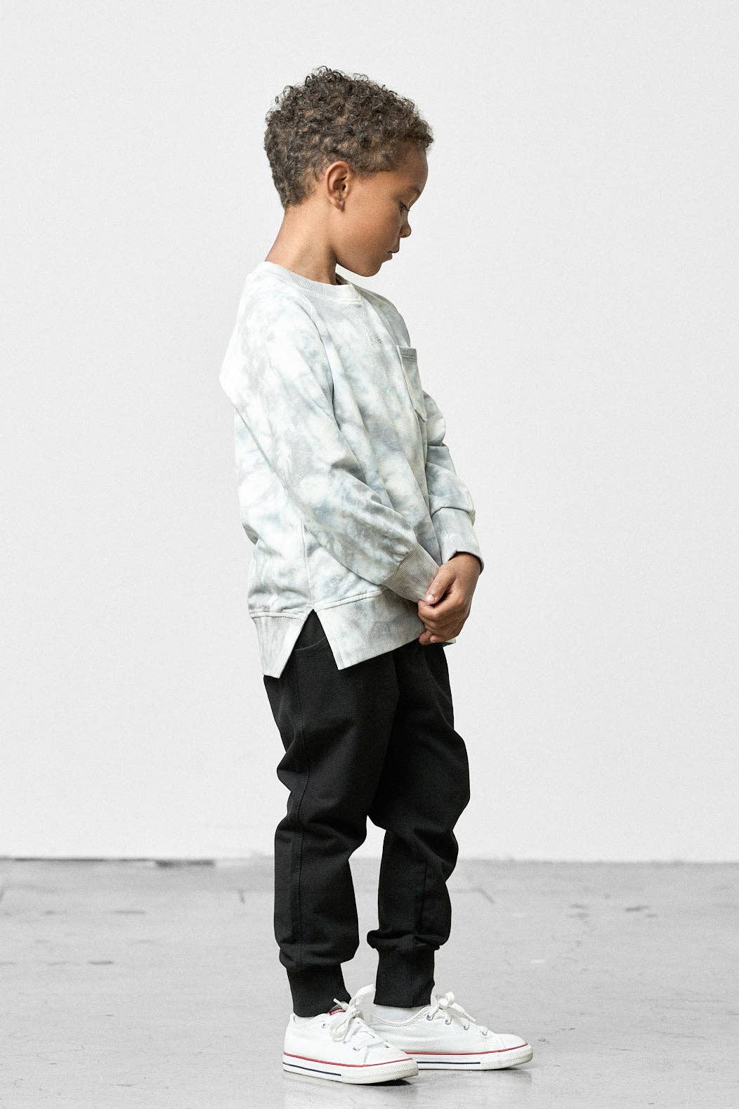 Grey Marble Pullover