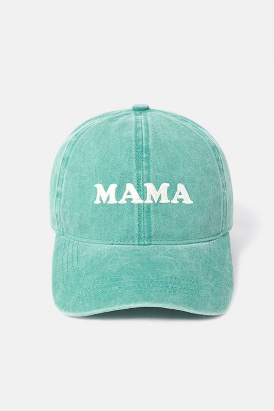 MAMA Lavender Washed Baseball Hat